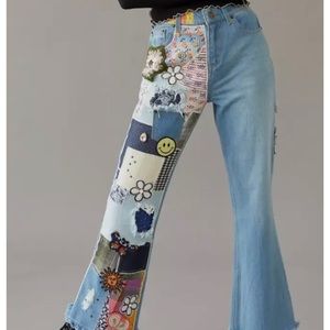 BDG - Urban Outfiters - Patchwork Jeans - Sz 25 - Worn once